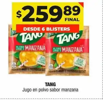 Maxi Ofertas Tang Jugo En Polvo Sabor Manzana x oferta