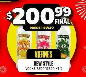 Maxi Ofertas New Style Vodka Saborizado oferta