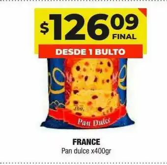 Maxi Ofertas France Pan Dulce x 400gr oferta