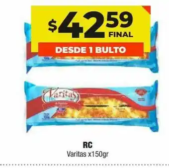 Maxi Ofertas Rc Varitas x 150gr oferta