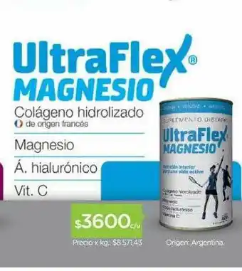 Farmacity Ultraflex Magnesio Colágeno Hidrolizado oferta