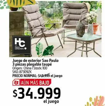 Sodimac Juego sao paulo taupe oferta