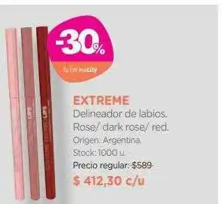 Farmacity Extreme Delineador De Labios oferta