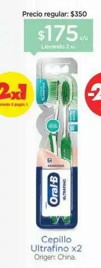 Farmacity Cepillo Ultrafino X2 oferta