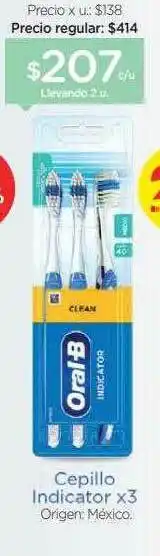Farmacity Cepillo Indicator X3 oferta