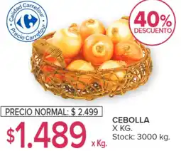 Carrefour CEBOLLA oferta