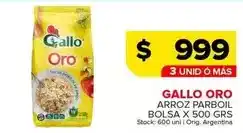 Carrefour Maxi Gallo oro - arroz parboil bolsa oferta