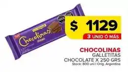 Carrefour Maxi Chocolinas - galletitas chocolate oferta