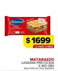 Carrefour Maxi Matarazzo - lasagna precocida oferta