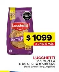 Carrefour Maxi Lucchetti - premezcla torta frita oferta