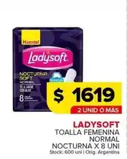 Carrefour Maxi Ladysoft - toalla femenina normal nocturna oferta