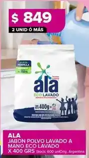 Carrefour Maxi Ala - jabon polvo lavado a mano eco lavado oferta