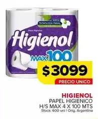 Carrefour Maxi Higienol - papel higienico h/s max oferta