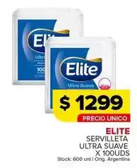Carrefour Maxi Elite - servilleta ultra suave oferta