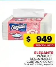 Carrefour Maxi Elegante - panuelos descartables cortos oferta