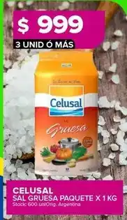 Carrefour Maxi Celusal - sal gruesa paquete oferta