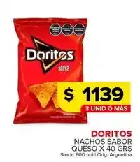 Carrefour Maxi Doritos - nachos sabor queso oferta