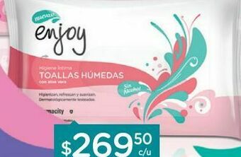 Farmacity Toallas húmedas con aloe vera sin alcohol x 30 un oferta