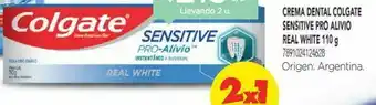 Farmacity Crema dental colgate sensitive pro-alivio real white x 110 g oferta