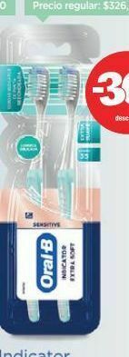 Farmacity Cepillo dental oral-b indicator extra soft x 2 un oferta