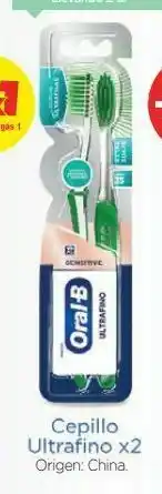 Farmacity Cepillo dental oral-b pro-salud ultrafino x 2 un oferta