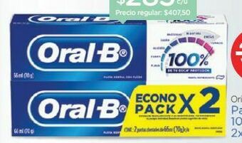 Farmacity Crema dental oral-b pro salud advanced x 2 un x 70 g oferta
