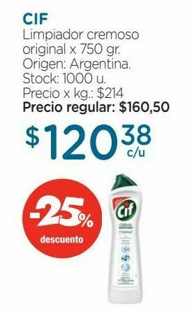Farmacity Limpiador cremoso original x 750 gr. oferta