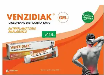 Farmacity Venzidiak gel 50 gr oferta