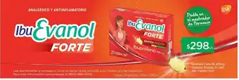 Farmacity Ibu evanol forte ra capsulas blandas x 20 oferta