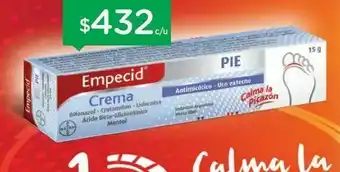 Farmacity Empecid crema x 20 g oferta