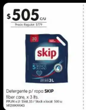 Jumbo Detergente skip oferta
