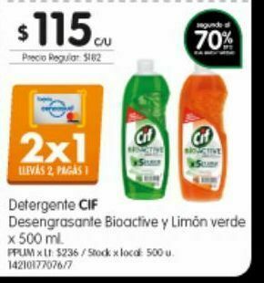 Jumbo Detergente cif oferta