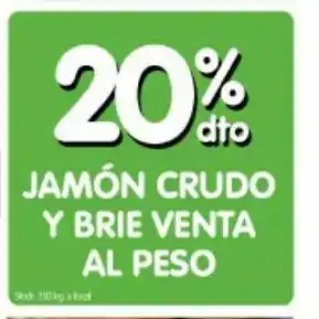 Jumbo Jamón crudo y brie oferta