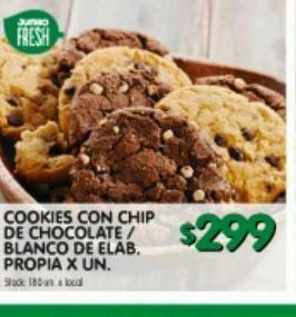 Jumbo Cookies con chip de chocolate oferta