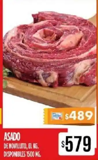 Supermercados Vea Asado 1500kg oferta