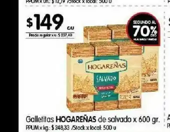 Galletas hogareñas de salvado x 600 gr