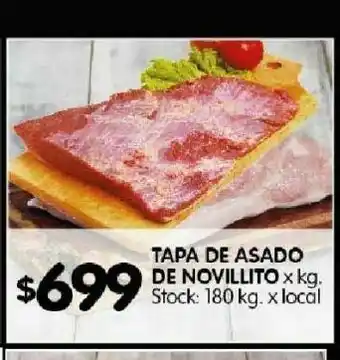 Disco Tapa de asado de novillito oferta