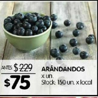 Disco Arándanos oferta