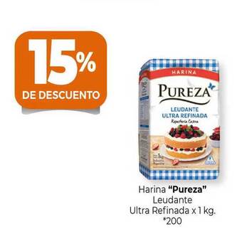 La Anonima Pureza Harina Leudante Ultra Refinada x 1kg oferta