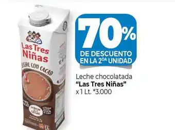 La Anonima Leche Chocolatada Las Tres Niñas 1lt oferta