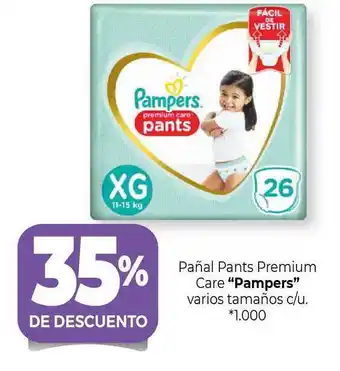 La Anonima Pañal Pants Premium Care Pampers Varios Tamaños C-u. oferta