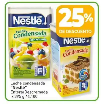 La Anonima Leche Condensada Nestlé Entera Descremada x 395g oferta