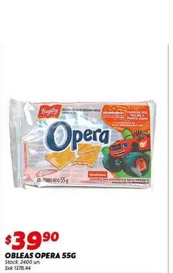Obleas Opera 55g