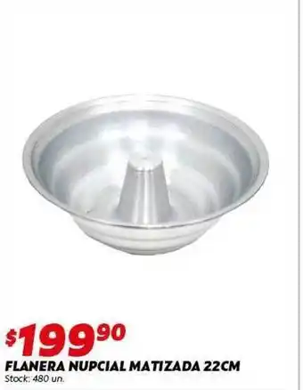 Ferniplast Flanera Nupcial Matizada 22cm oferta