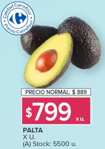 Carrefour PALTA oferta