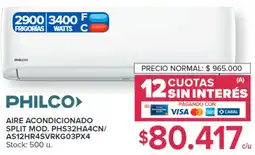 Carrefour PHILCO aire acondicionado split oferta