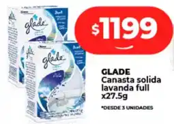 Supermayorista Vital GLADE Canasta solida lavanda full oferta