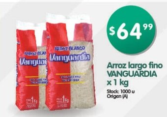 Supermercados Buenos Días Vanguardia Arroz Largo Fino x 1kg oferta