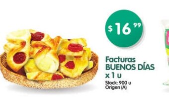 Supermercados Buenos Días Buenos Días Facturas x 1u oferta