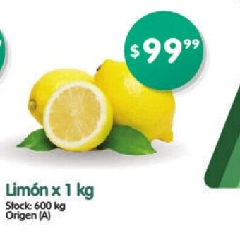 Supermercados Buenos Días Limón x 1kg oferta